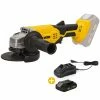 Coupon 😍 Meuleuse d'angle sans fil 115mm sans fil 20V + Batterie Lithium 4AH + Chargeur Rapide VITO EGO LI 👏