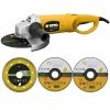 Deals ✔️ Pack Meuleuse d'angle 2200W + 3 disques à meuler Ø 230mm Pierre Marbre Granit VITO 😉