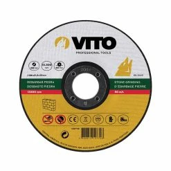 Deals ✔️ Pack Meuleuse d'angle 2200W + 3 disques à meuler Ø 230mm Pierre Marbre Granit VITO 😉 -Pas Cher Facom Magasin 3701107757565 4