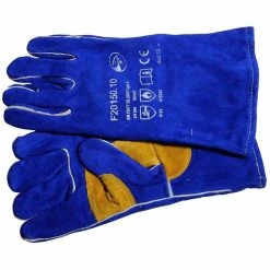 Promo 🤩 Trafimet Distribution Gants anti chaleur VELDER KB haute protection croute de bovin taille 10 🔥 -Pas Cher Facom Magasin 3760120102998 3