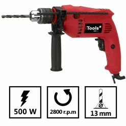 Hot Sale 🔥 Perceuse à percussion 500W + meuleuse 500W ITOOLS + Mallette 17 accessoires 😉 -Pas Cher Facom Magasin 3760120105241 4