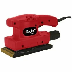 Coupon 😀 Ponceuse vibrante 135W ITools Plateau 90 X 187 Double isolation Accessoires inclus : tube et papier abrasif ❤️ -Pas Cher Facom Magasin 3760120106347 3