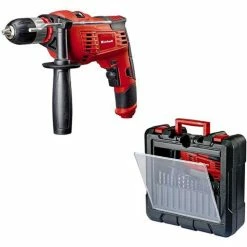 Best Pirce 👍 Einhell TC-ID 1000 E Kit Perceuse à percussion ⌛