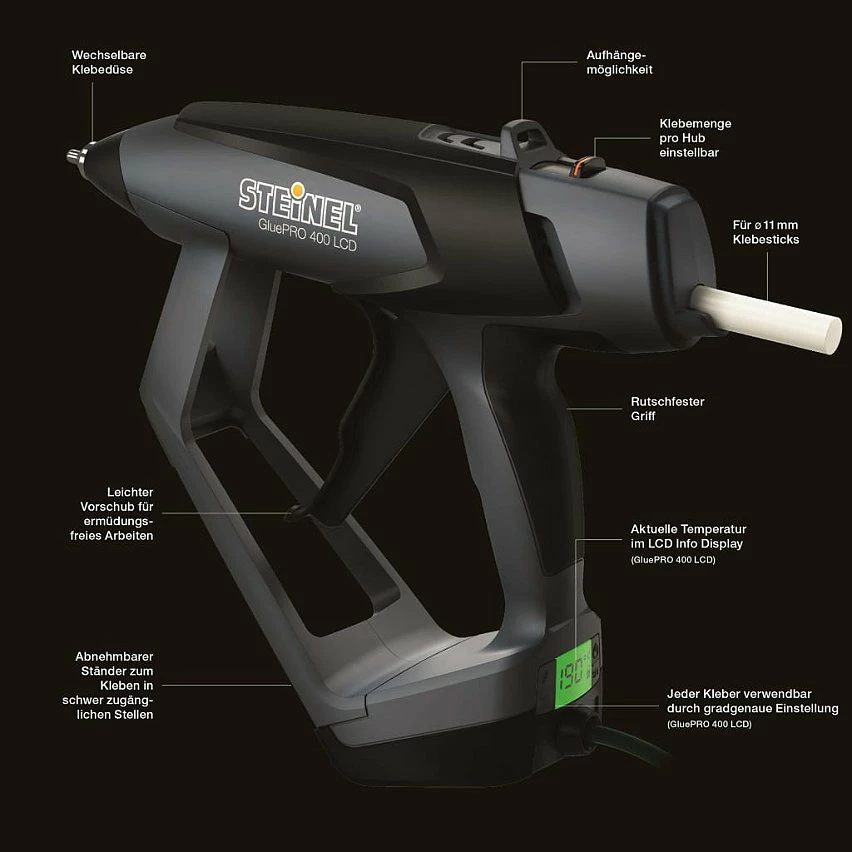 Cheapest ✔️ Steinel pistolet à colle gris 👏 2 Cheapest ✔️ Steinel pistolet à colle gris 👏 – Image 2