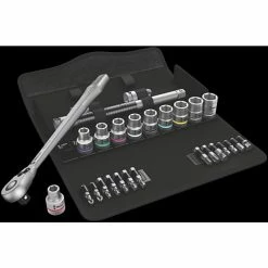 Promo ❤️ Jeu de 11 cliquets en métal Wera 8100 SC 💯