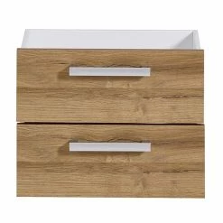 Promo 😍 Paris prix Assemblage 2 Tiroirs pour Étagère "Kazed" 42cm Chêne 🔥