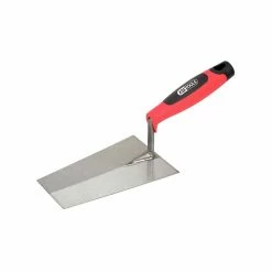 Best deal ✨ Truelle italienne KS TOOLS Carrée - Bi-matière - 220mm - 144.0224 🥰