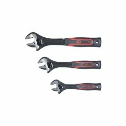 Best Sale ⭐ Jeu de clés à molette KS TOOLS - À manche bi-matière - 3 pcs - 577.0199 🔥