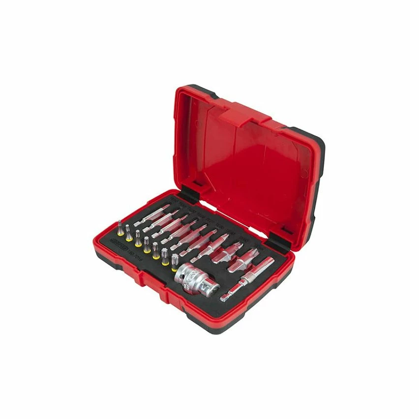 Top 10 😍 Jeu d'embouts KS TOOLS Torsion Power - Extraction pour vis TORX - 18 pcs - 150.7015 🌟 1 Top 10 😍 Jeu d'embouts KS TOOLS Torsion Power - Extraction pour vis TORX - 18 pcs - 150.7015 🌟