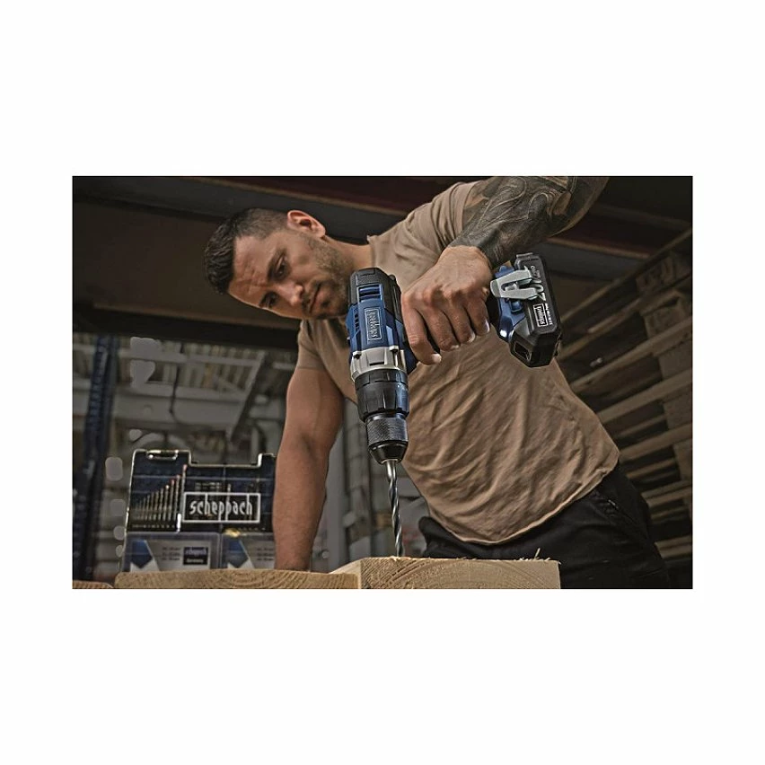 Brand new 🔥 Perceuse à percussion SCHEPPACH 20V Pro Series + Jeu d'accessoires de 206 pièces 🤩 2 Brand new 🔥 Perceuse à percussion SCHEPPACH 20V Pro Series + Jeu d'accessoires de 206 pièces 🤩 – Image 2