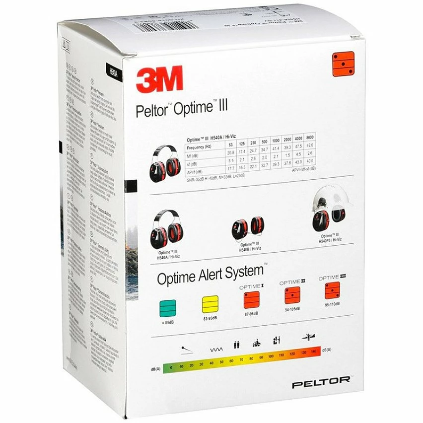 Brand new 🛒 Casque anti bruit 3M Peltor Optime III H540A -34 dB Multi-usage ⌛ 2 Brand new 🛒 Casque anti bruit 3M Peltor Optime III H540A -34 dB Multi-usage ⌛ – Image 2