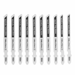 New 💯 TROTEC Lot de 10 lames de scie sauteuse pour métal 🥰