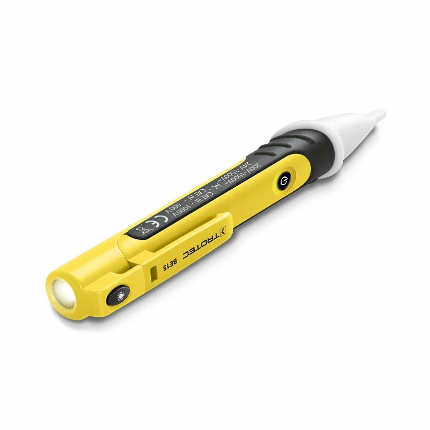 New 👍 TROTEC Détecteur testeur de tension sans contact BE15 Bricolage Électricité Mesure 👏 3 New 👍 TROTEC Détecteur testeur de tension sans contact BE15 Bricolage Électricité Mesure 👏 – Image 3