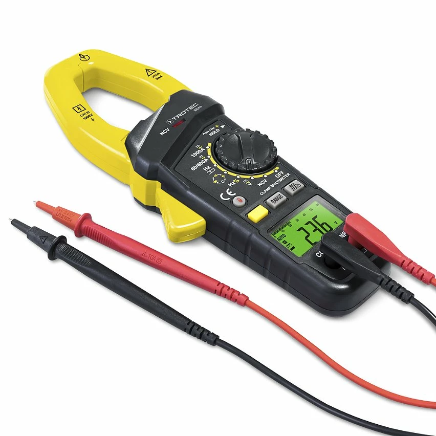 Outlet 🔥 TROTEC Pince ampèremétrique BE44 mesure courant tension 🛒 2 Outlet 🔥 TROTEC Pince ampèremétrique BE44 mesure courant tension 🛒 – Image 2