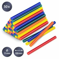 Cheap ✨ TROTEC Bâtonnets de colle de couleur (50 pces ø 11 mm) ✨