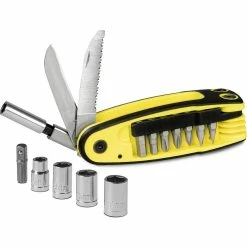 Best deal ✨ TROTEC Outil à main multifonction 15 en 1 tournevis scie couteau de poche 😍