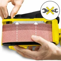 Discount ⭐ TROTEC Ponceuse à bande sans fil PBSS 10-20V 🎉 -Pas Cher Facom Magasin 4052138114643 5