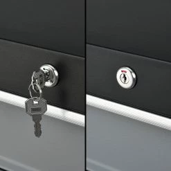 Cheapest 💯 Chariot d'Atelier pour Outils à 5 Tiroirs 69 x 33 x 77,5 cm Noir Argenté [pro.tec] 🤩 -Pas Cher Facom Magasin 4059438621567 5