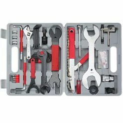 Best Sale 🔔 Tectake Kit de réparation vélo 50 pièces ⭐ -Pas Cher Facom Magasin 4061173043788 7