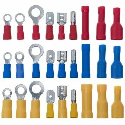 New 👍 Tectake Pince à sertir + 700 cosses de câble 🎁 7 New 👍 Tectake Pince à sertir + 700 cosses de câble 🎁 -Pas Cher Facom Magasin 4061173054432 4