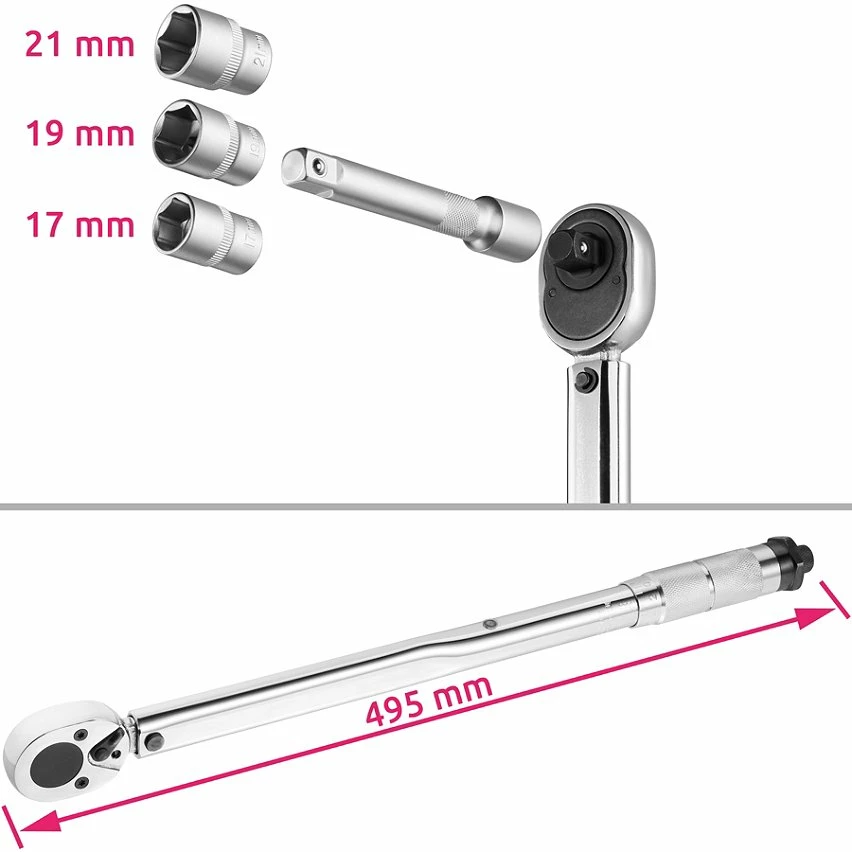 Brand new 😉 Tectake Kit clé dynamométrique 5 pièces 🥰 3 Brand new 😉 Tectake Kit clé dynamométrique 5 pièces 🥰 – Image 3