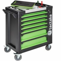 Cheapest 🔔 Tectake Servante d'atelier avec outils 1599 pièces 🥰