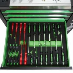 Cheapest 🔔 Tectake Servante d'atelier avec outils 1599 pièces 🥰 -Pas Cher Facom Magasin 4061173067265 7