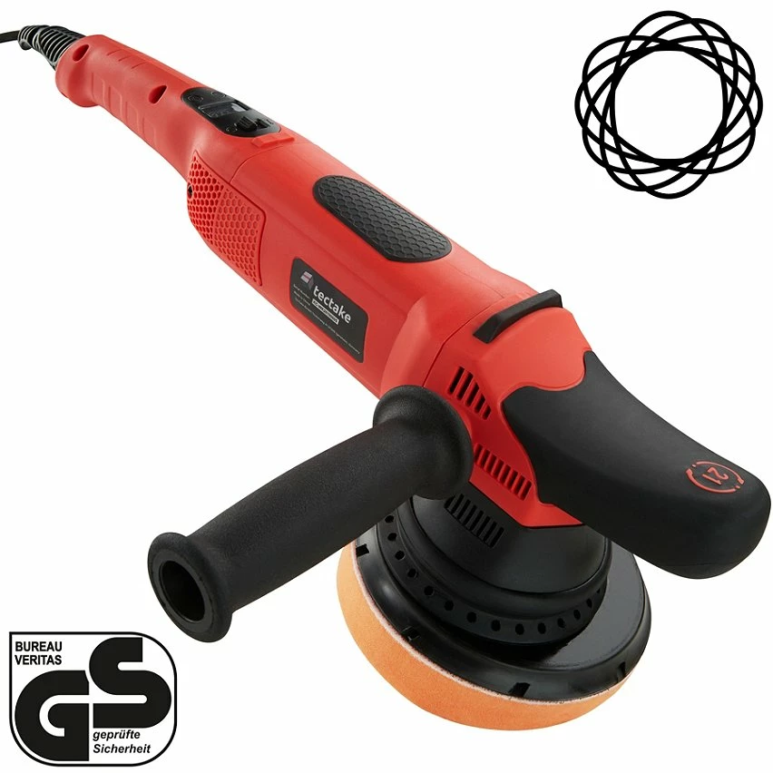 Discount 👍 Tectake Polisseuse excentrique K7250B - 25 pièces 🥰 4 Discount 👍 Tectake Polisseuse excentrique K7250B - 25 pièces 🥰 – Image 4