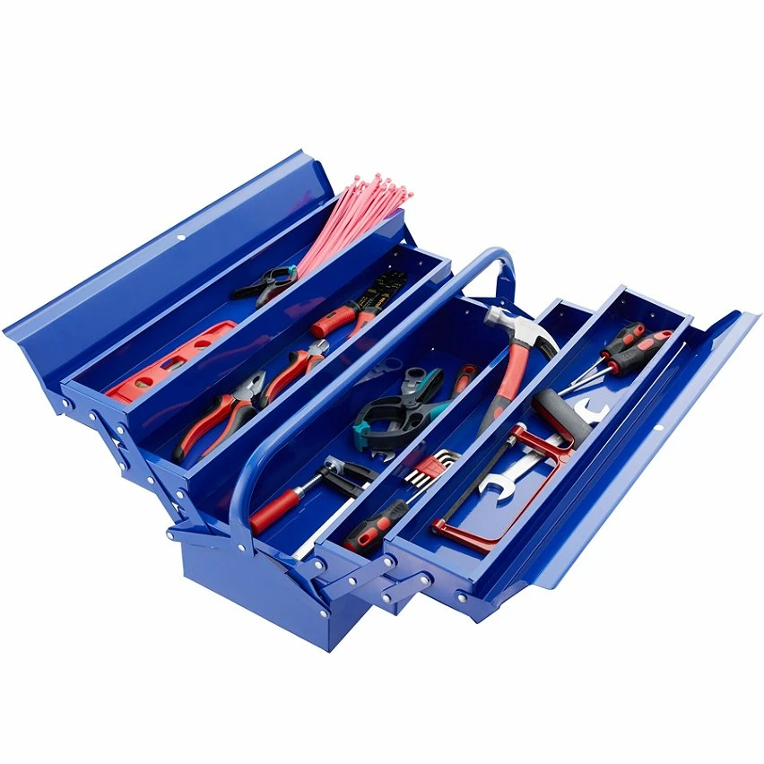 Flash Sale 😍 Tectake Boîte à outils bleu 🎉 3 Flash Sale 😍 Tectake Boîte à outils bleu 🎉 – Image 3