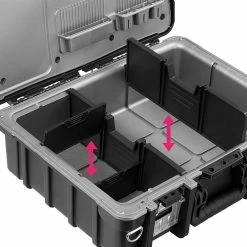 Deals 🎉 Tectake Boîte universelle Knox 🌟 -Pas Cher Facom Magasin 4061173115454 4