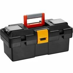 Budget 😍 Tectake Caisse à outils DWAYNE - S / 34 x 16,5 x 15 cm 👏