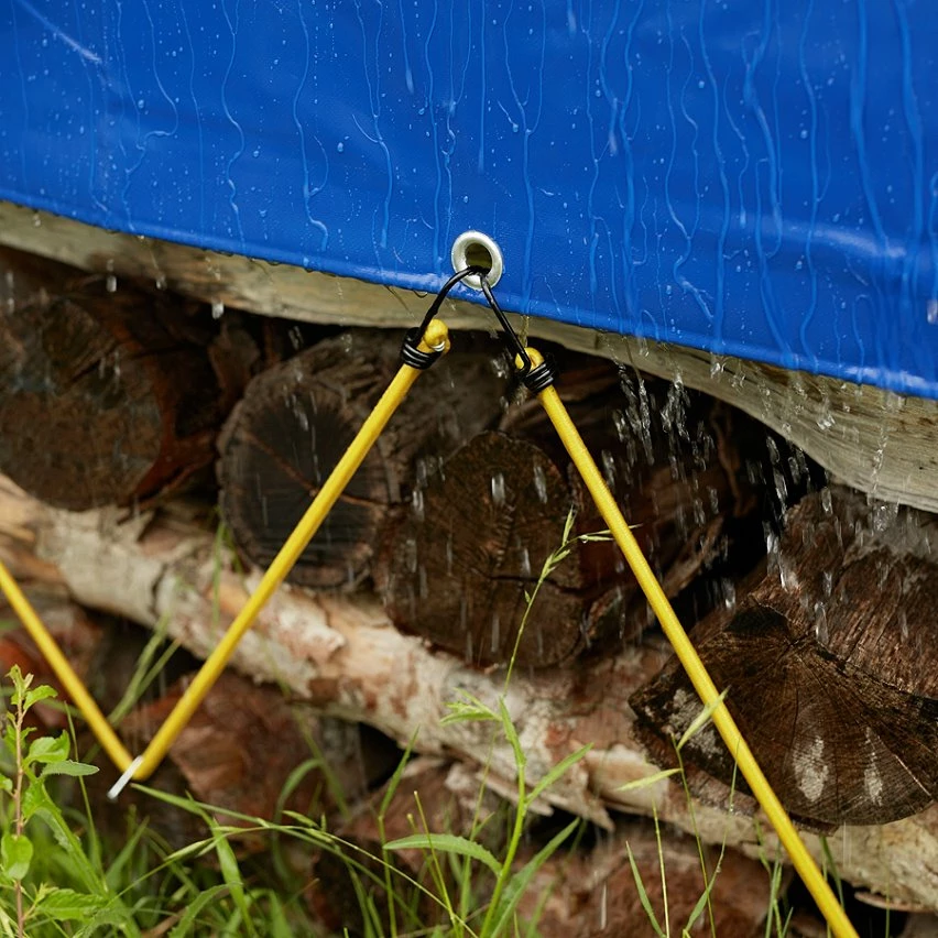 New 🔔 Tectake Bâche de protection étanche bleue - 3 x 4 m 🌟 3 New 🔔 Tectake Bâche de protection étanche bleue - 3 x 4 m 🌟 – Image 3