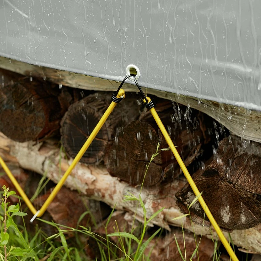 Deals 🤩 Tectake Bâche de protection étanche grise - 3 x 6 m 💯 3 Deals 🤩 Tectake Bâche de protection étanche grise - 3 x 6 m 💯 – Image 3