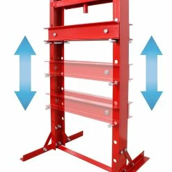 Outlet 🎉 ECD Germany Presse hydraulique d'atelier sur colonne 20T avec manomètre réglable en hauteur 🧨 -Pas Cher Facom Magasin 4064649004030 5