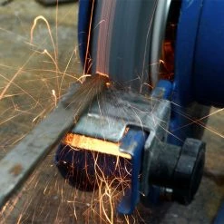 Wholesale 🎉 ECD Germany Ponceuse double 250W avec deux disques de ponçage Bleu ⌛ -Pas Cher Facom Magasin 4064649030077 7