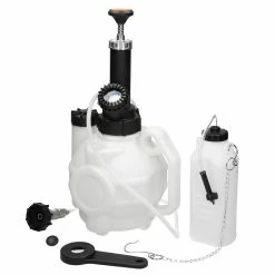 Brand new ✨ ECD Germany Kit de purge de frein 4 L avec réservoir d'aspiration 1 L 🧨