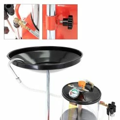 New 🔥 ECD Germany Extracteur d'huile aspirateur vidange air comprimé collecteur d'huile usagée 68L 🎉 -Pas Cher Facom Magasin 4064649037359 4