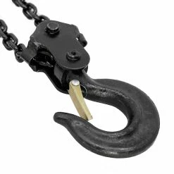 Promo 😀 ECD Germany Palan mécanique à chaîne à main treuil crochet de levage poulie 2 tonnes 2,5 m 🧨 -Pas Cher Facom Magasin 4250912476646 4