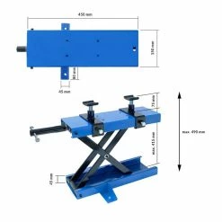 Best deal ✔️ ECD Germany Crics pour moto jusqu'à 500 kg 💯 -Pas Cher Facom Magasin 4251171833034 4