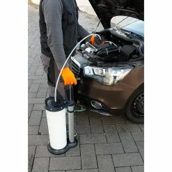 Best reviews of ✔️ ECD Germany Pompe aspiration huile vidange pompe extracteur fluide aspirante 9 L voiture ✔️ -Pas Cher Facom Magasin 4251171846720 6