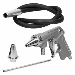 Cheap 🥰 ECD Germany Pistolet de sablage à air comprimé aluminium kit complet sableuse 6,3 bar 90 PSI 😍