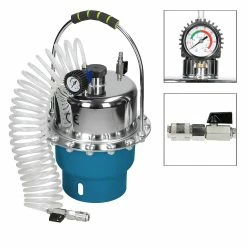 Outlet ✔️ ECD Germany Kit purgeur de frein embrayage pneumatique 5L extraction liquide freinage auto 😀 -Pas Cher Facom Magasin 4251417273938 5