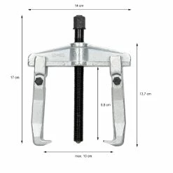 Top 10 🎁 ECD Germany Extracteur griffes roulement dispositif de levage séparateur 2 bras 110 x 98 mm 🔔 -Pas Cher Facom Magasin 4251417274522 6