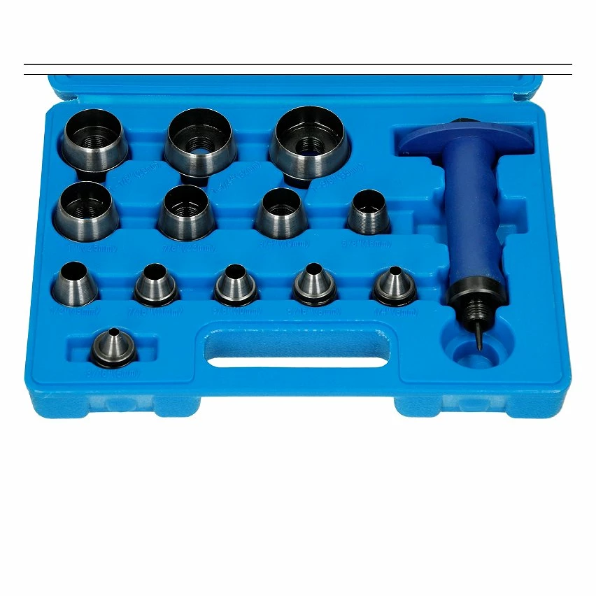 Coupon 👏 ECD Germany Ensemble de fer trou 14 tlg 5-35mm hollow punch emboutissage outils perforateurs 🎁 2 Coupon 👏 ECD Germany Ensemble de fer trou 14 tlg 5-35mm hollow punch emboutissage outils perforateurs 🎁 – Image 2