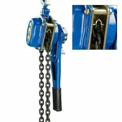 Buy 🌟 ECD Germany Bloc de poulie avec levier à main 3000 kg ❤️ -Pas Cher Facom Magasin 4251417288635 4