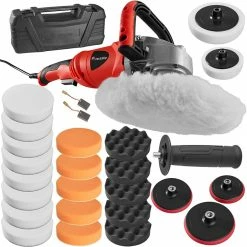 Top 10 🤩 Tectake Lustreuse Polisseuse Rotative 1400W - 26 pièces 😀