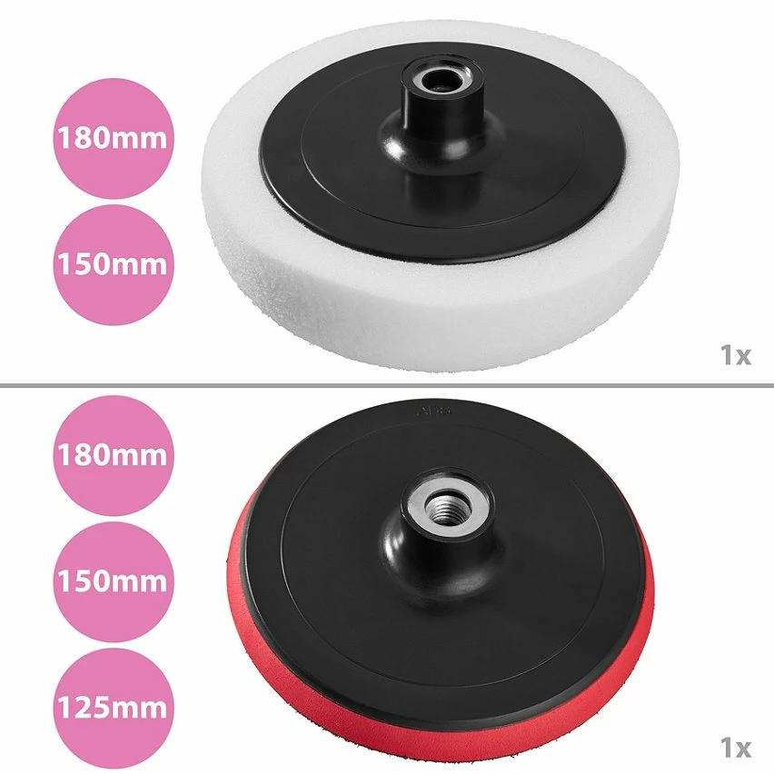 Cheap 🎉 Tectake Lustreuse Polisseuse Rotative 1400W - 27 pièces avec pâte abrasive ✔️ 5 Cheap 🎉 Tectake Lustreuse Polisseuse Rotative 1400W - 27 pièces avec pâte abrasive ✔️ – Image 5