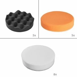 Brand new 👏 Tectake Lustreuse Polisseuse Rotative 1500W - 33 pièces avec polish 🥰 -Pas Cher Facom Magasin 4260182871430 5