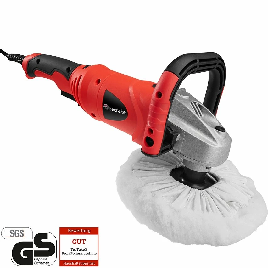 Brand new 🔔 Tectake Lustreuse Polisseuse Rotative 1400W - 58 pièces avec polish 🎉 2 Brand new 🔔 Tectake Lustreuse Polisseuse Rotative 1400W - 58 pièces avec polish 🎉 – Image 2