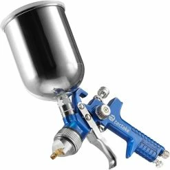 Hot Sale ❤️ Tectake 3 Pistolets à peinture HVLP (buse de 0,8/1,3/1,7mm) avec accessoires y compris chiffons en microfibres ✔️ 9 Hot Sale ❤️ Tectake 3 Pistolets à peinture HVLP (buse de 0,8/1,3/1,7mm) avec accessoires y compris chiffons en microfibres ✔️ -Pas Cher Facom Magasin 4260182874004 3